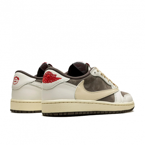 Кроссовки Air Jordan 1 Retro Low OG SP Travis Scott Reverse Mocha