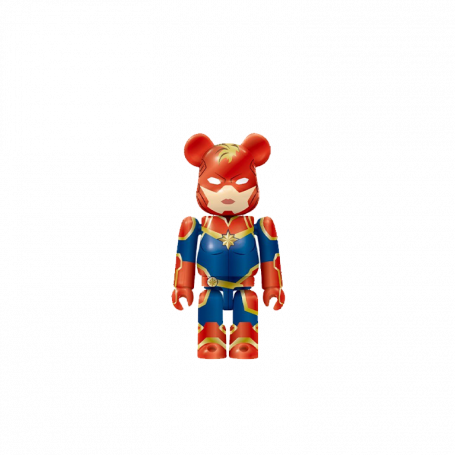 Bearbrick x Marvel Captain Marvel 100% (№12)