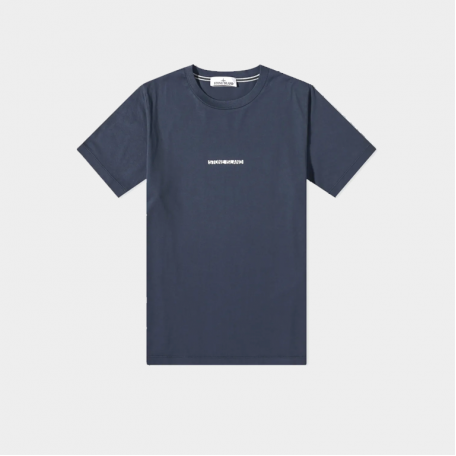 Футболка Stone Island Micro Graphics One Tee Navy