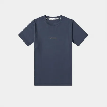 Футболка Stone Island Micro Graphics One Tee Navy