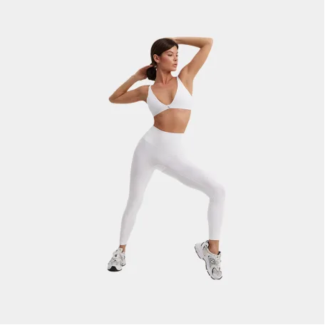 Леггинсы EXHALE Ars Longa Vita Brevis Est White