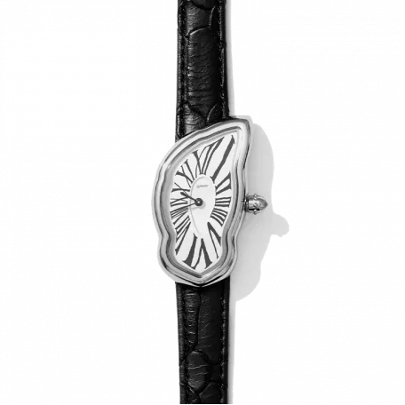 Часы Laphont Melting Watch Silver Black