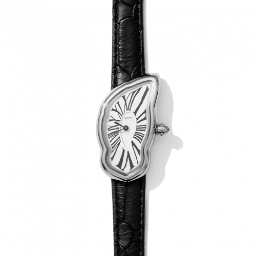 Часы Laphont Melting Watch Silver Black