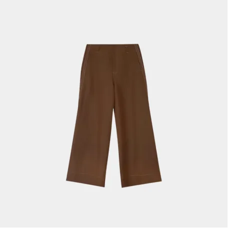 Брюки Roaringwild Arch Wide Nylon Trousers Brown