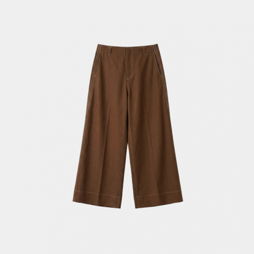 Брюки Roaringwild Arch Wide Nylon Trousers Brown