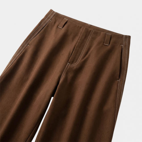 Брюки Roaringwild Arch Wide Nylon Trousers Brown