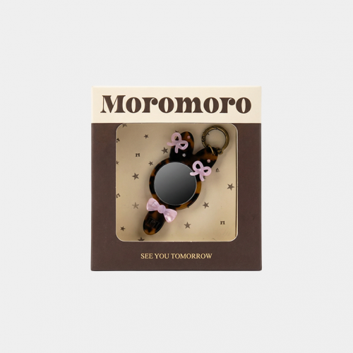 Брелок MoroMoro Rabbit Mirror Keychain Brown