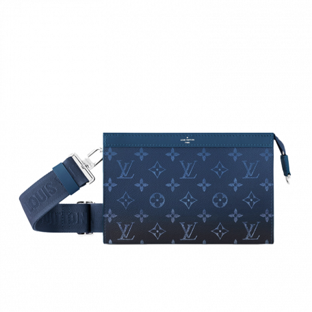 Louis Vuitton Gaston Wearable Wallet Navy Blue