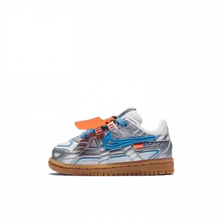Nike Air Rubber Dunk Off-White University Blue (TD) (Kids)