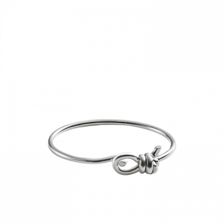 Bottega Veneta Knot Bracelet Silver