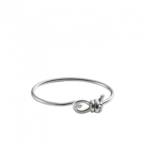 Bottega Veneta Knot Bracelet Silver