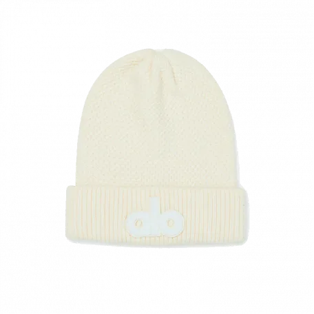Alo Yoga Cool Skies Beanie Ivory