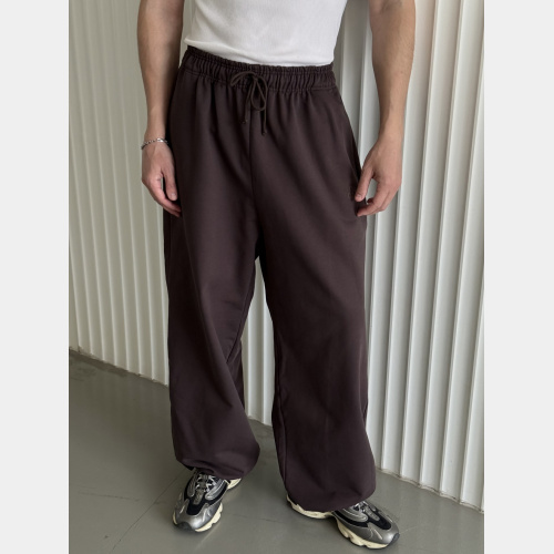 Брюки Sabe Classic Logo Sweatpants Dark Brown
