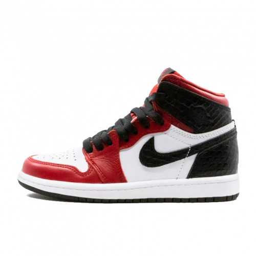 Кроссовки Air Jordan 1 Retro High Satin Snake Chicago (PS) (Kids)