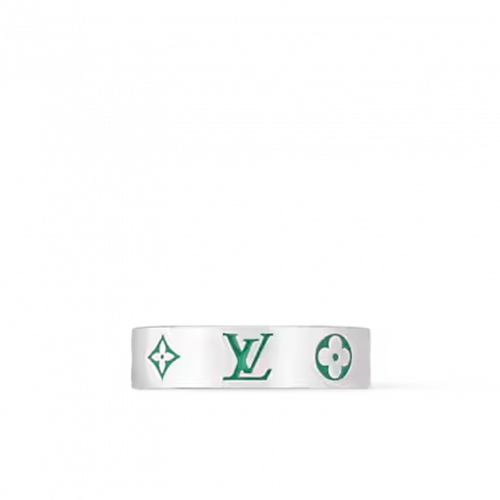 Louis Vuitton Mosaic Ring Borneo Green