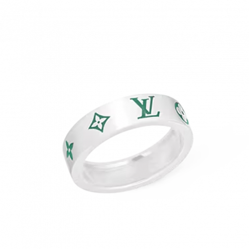 Louis Vuitton Mosaic Ring Borneo Green
