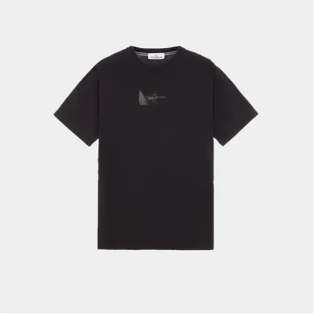 Футболка Stone Island Reflective Two T-Shirt Black