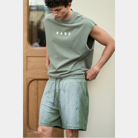Шорты Sabe Shorts Washed Green