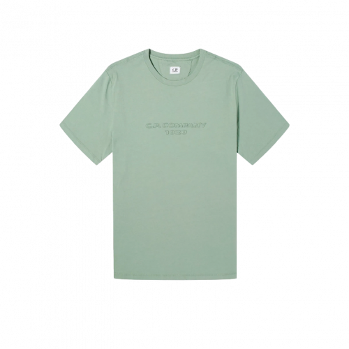 Футболка C.P.Company Men's Logo T-Shirt Green Bay