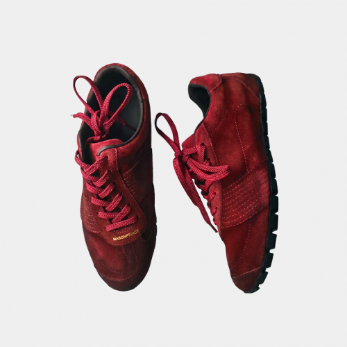 Кроссовки MasonPrince Retro Suede Shoes Red