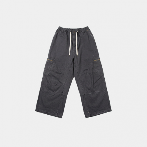 Штаны MasonPrince Earth Red Label Cargo Pants Washed Black