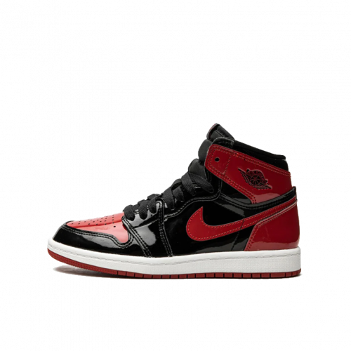 Кроссовки Air Jordan 1 Retro High OG Patent Bred (PS) (Kids)