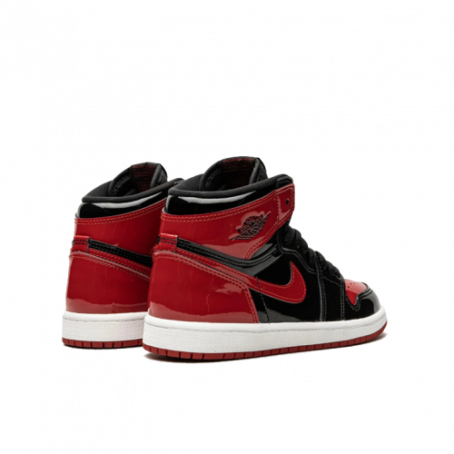 Кроссовки Air Jordan 1 Retro High OG Patent Bred (PS) (Kids)