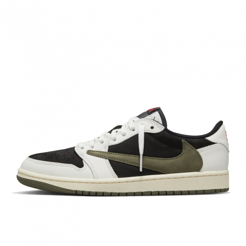 Кроссовки Air Jordan 1 Retro Low OG SP Travis Scott Olive (W)