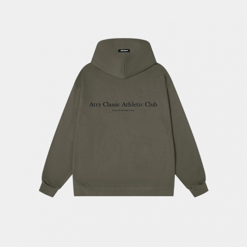 Atry Unisex Hoodie Olive