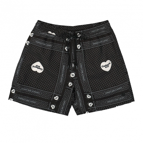 Шорты Carhartt WIP Slater Swim Trunks Heart Bandana Print Black