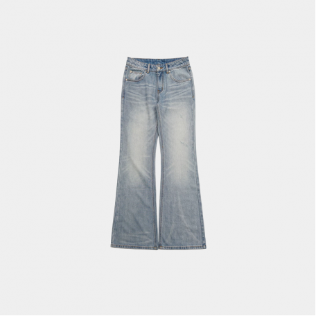 Джинсы MoroMoro Washed Flare Jeans Blue