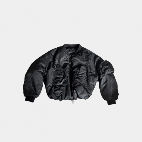Куртка D5OVE Oversized Structured Bomber Jacket Black