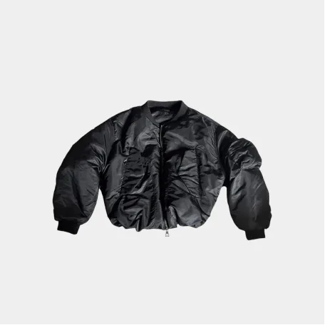 Куртка D5OVE Oversized Structured Bomber Jacket Black