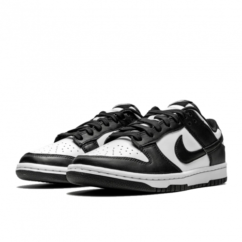 Кроссовки Nike Dunk Low Retro White Black Panda (2021) (GS)