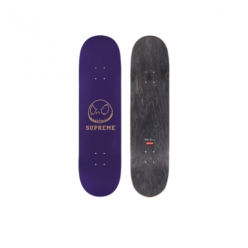 Supreme Skeleton Skateboard Deck Purple
