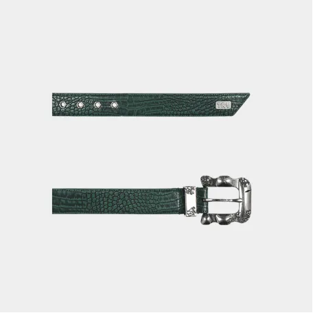 Ремень Trendt Vision Croco Belt Green