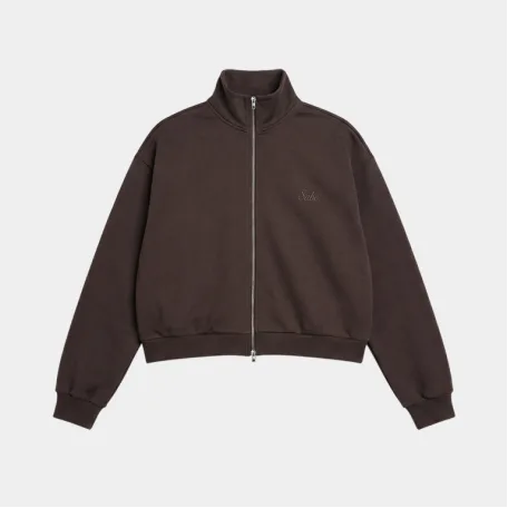 Анорак на молнии Sabe Full Zip-Up Sweatshirt Brown