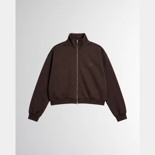 Анорак на молнии Sabe Full Zip-Up Sweatshirt Brown