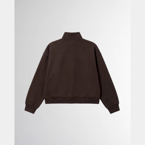 Анорак на молнии Sabe Full Zip-Up Sweatshirt Brown