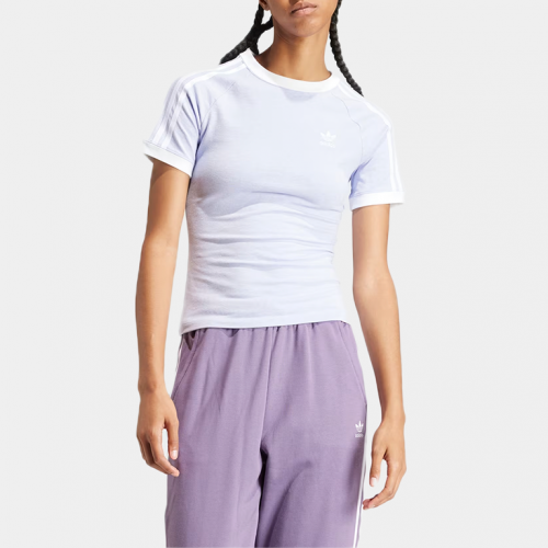 Футболка Adidas 3-Stripes Slim Raglan Tee Purple