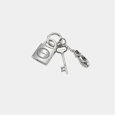 Брелок MoroMoro x Xtaste Keyachain Lock Silver
