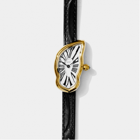 Часы Laphont Melting Watch Small Gold Black