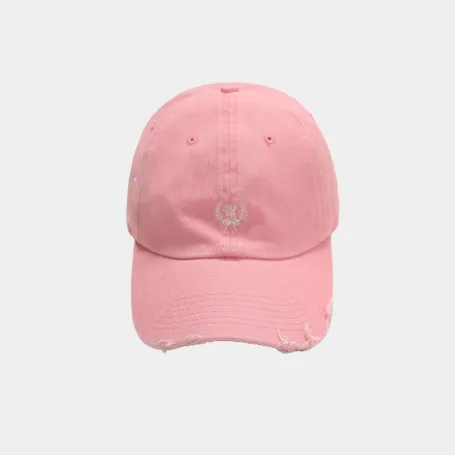 Кепка MoroMoro Distressed Logo Cap Pink