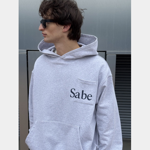 Худи Sabe Hoodie Double Pocket Melange