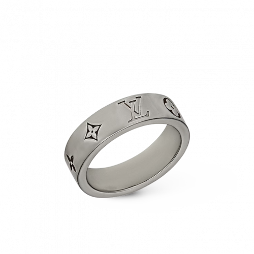 Louis Vuitton Mosaic Ring Ruthenium
