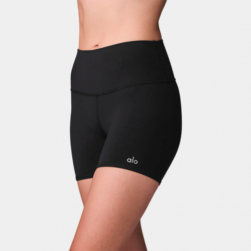 Шорты Alo Yoga 5' Airbrush High-Waist Biker Short Black