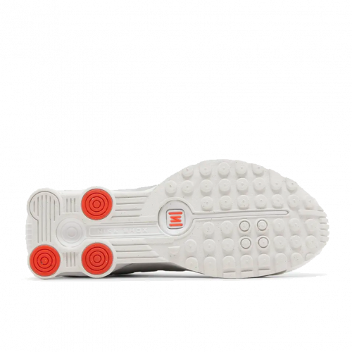 Кроссовки Nike Shox R4 White Metallic Silver (W)