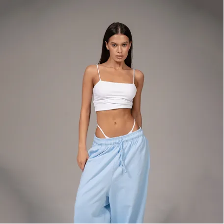 Штаны Sabe Logo Sweatpants Light Blue