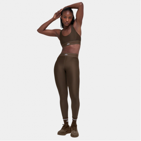 Леггинсы Alo Yoga Airlift High-Waist Suit Up Legging Espresso