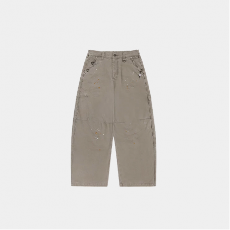 Шорты MasonPrince Paint Splatter Distressed Shorts Grey
